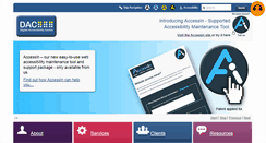 Desktop Screenshot of digitalaccessibilitycentre.org
